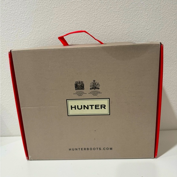 Girls Hunter Boots Original Hyper Gloss Pink - Picture 2 of 7